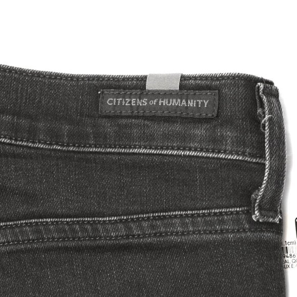 COH Citizens of Humanity Harlow Sculpt High Rise Slim Jeans Black Stretch 26 - Picture 11 of 13